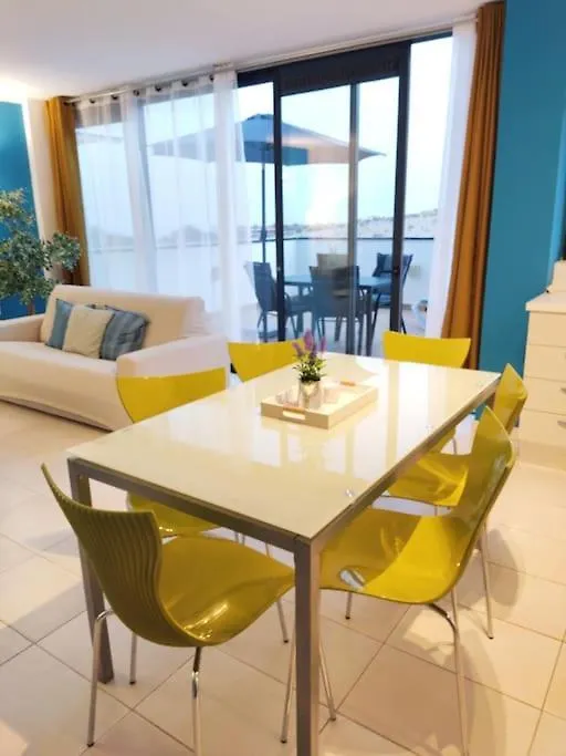 Casa Azul 2Bedroom Apartment & Ocean View Terrace Wifi Premium Costa Calma