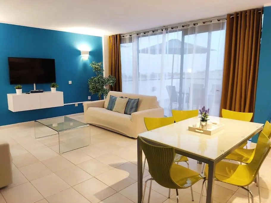 Сasa de vacaciones Casa Azul 2Bedroom Apartment & Ocean View Terrace Wifi Premium Costa Calma
