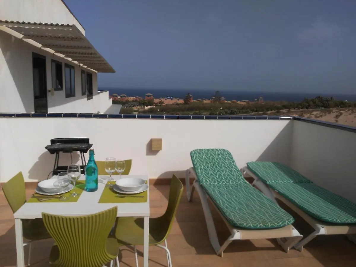 Casa Azul 2Bedroom Apartment & Ocean View Terrace Wifi Premium Costa Calma
